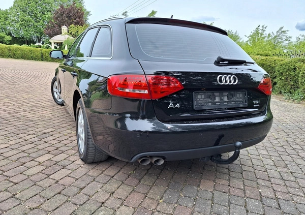 Audi A4 cena 44800 przebieg: 238592, rok produkcji 2012 z Warszawa małe 191